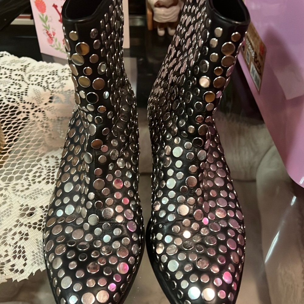 Preloved Alexander wang studded boots